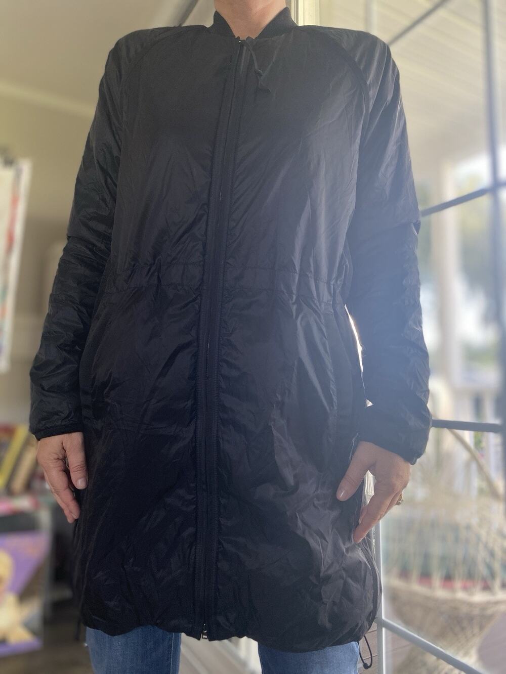 Athleta Women’s Summit Insulated Parka Jacket Black XS